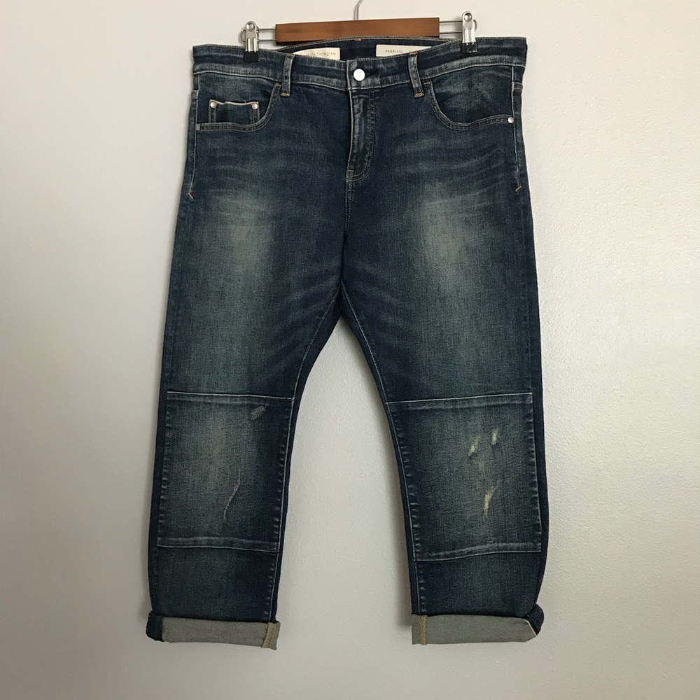 Pilcro and the letterpress cropped jeans
